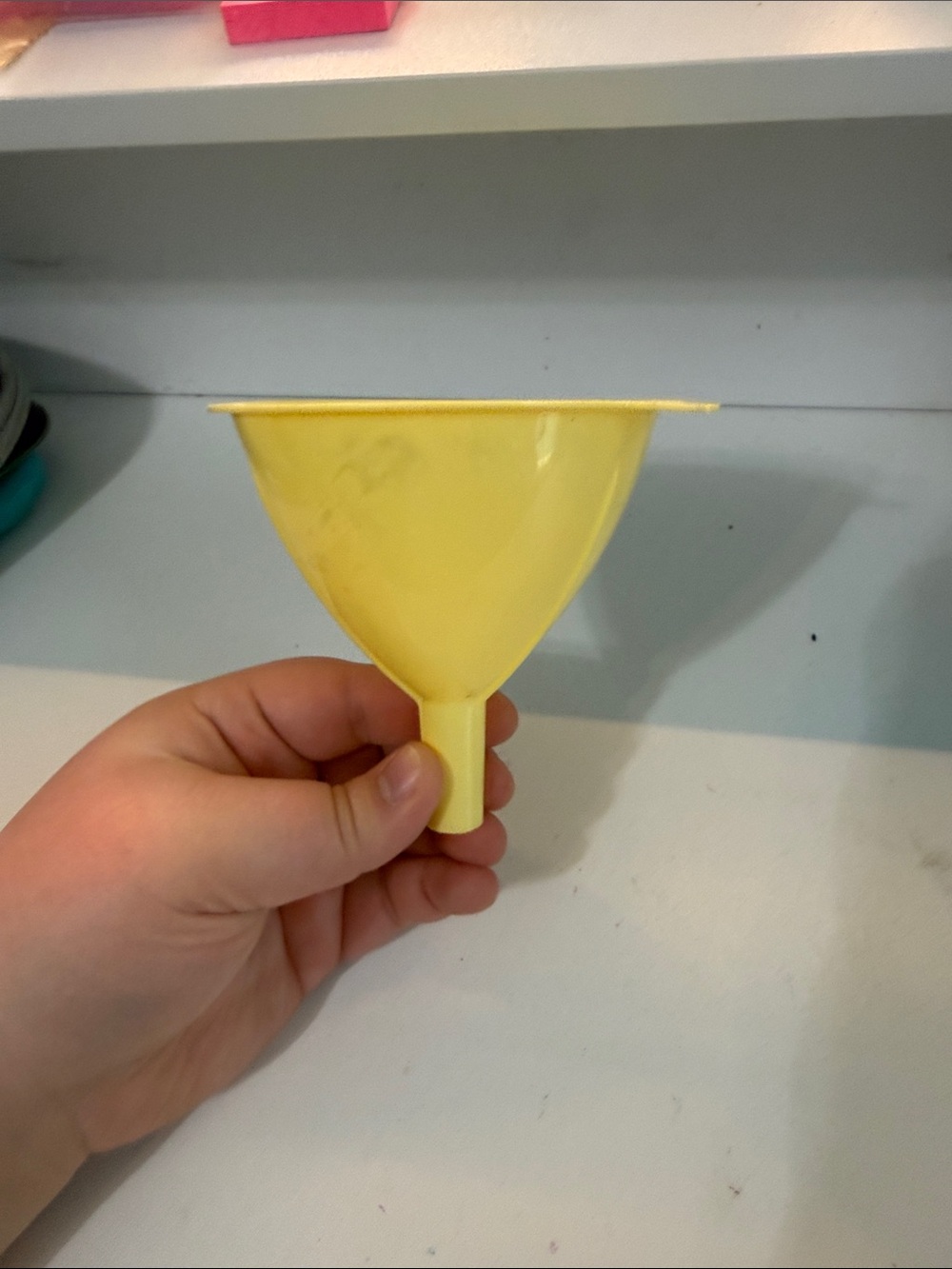 Yellow Plastic Kitchen Funnel